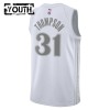 Camiseta Niños Dallas Mavericks Klay Thompson 2024-25 Nike City Edition Blanco Swingman